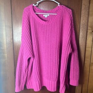 American eagle cable car sweater